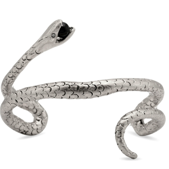 YSL Saint Laurent Serpent Cuff Bracelet - Picture 2 of 3